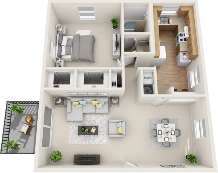 Floor Plans | Roswell Apartments | Grace Apartment Homes